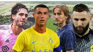 Leonardo Campana, Cristiano Ronaldo, Luka Modrić y Karim Benzema (Foto tomada de: Sport/Leonardo Campana/Flascore/Cordon Press)