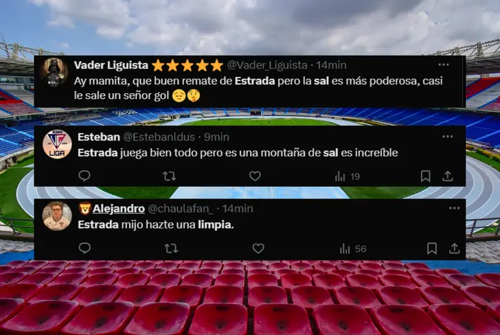 Comentarios de los hinchas de Liga de Quito con Michael Estrada