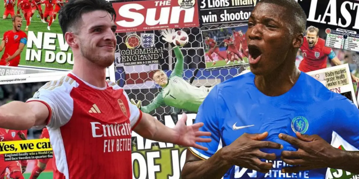 Después de que el Arsenal les hiciera 5, lo que dijo la prensa inglesa de Moisés Caicedo