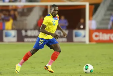 El jugador ecuatoriano también es recordado por su paso en México