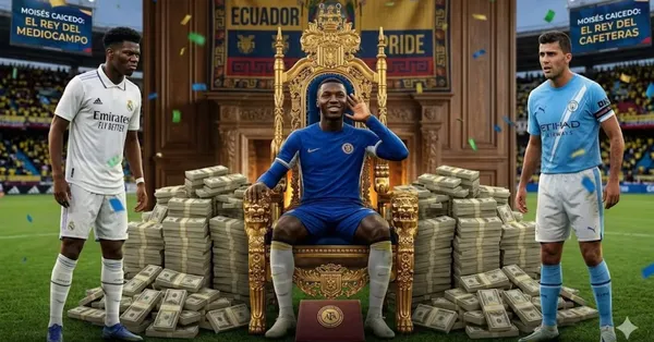 Moisés Caicedo el mediocampista más caro del mundo
