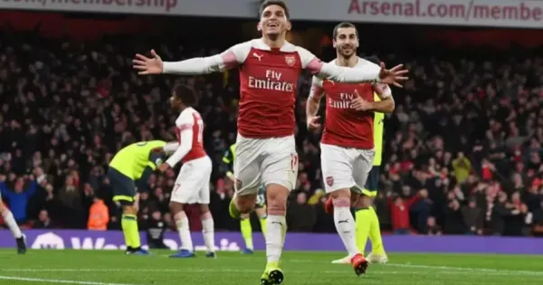 Lucas Torreira en el Arsenal
