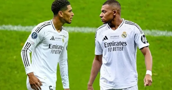 Bellingham y Mbappé en el Bernabeu
