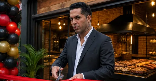 Daniel Viteri y su restaurante