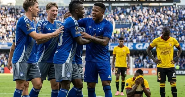 Barcelona SC, Emelec, Cruzeiro