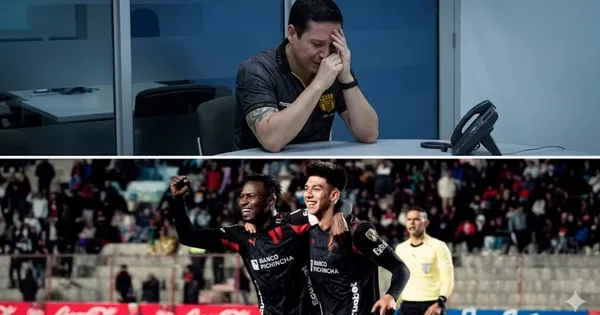 Iván Triviño llorando