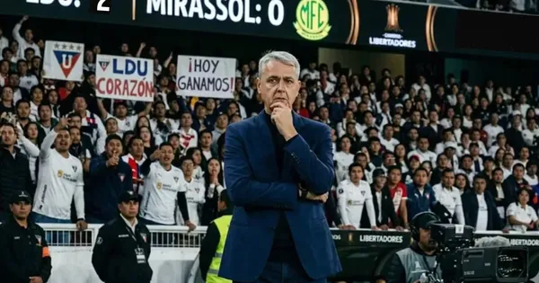 Tiago Nunes, entrenador de Liga de Quito