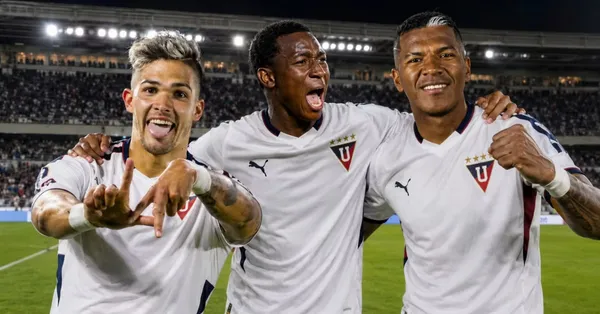 Amarilla, Julio y Ontaneda en LDU