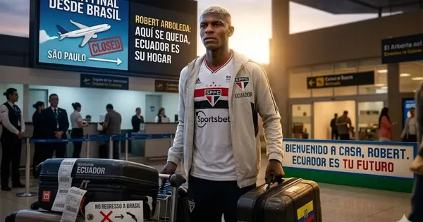Robert Arboleda dejando Sao Paulo