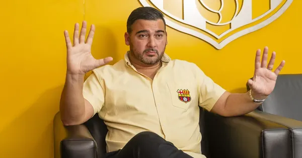 Antonio Álvarez, presidente de Barcelona SC