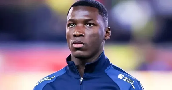 Moisés Caicedo en la Selección Ecuatoriana