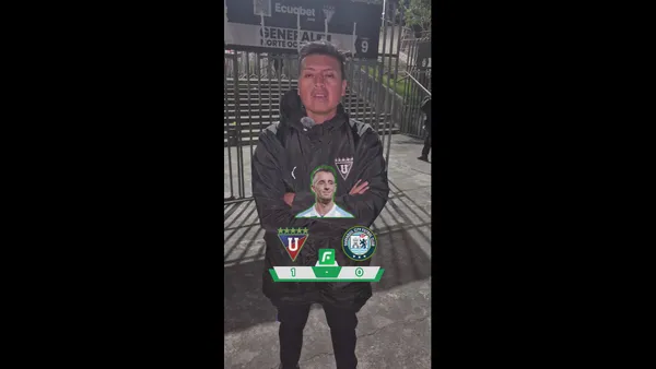 (VIDEO) El Chonguito: El Kitu Díaz vio el escudo de Liga de Quito y se achicó en el Rodrigo Paz