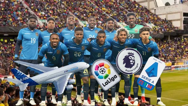 11 titular de la Selección de Ecuador, avión rumbo a ligas de Europa