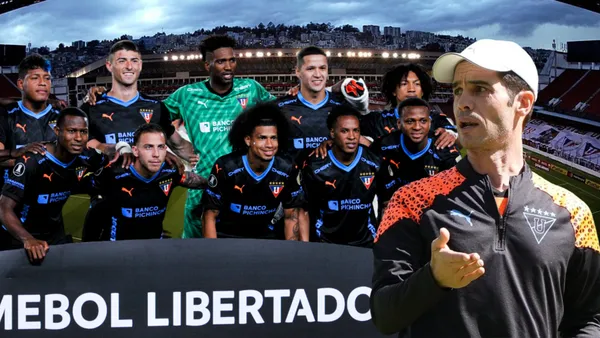 11 titular de Liga de Quito, Josep Alcácer. Foto tomada de: Liga de Quito