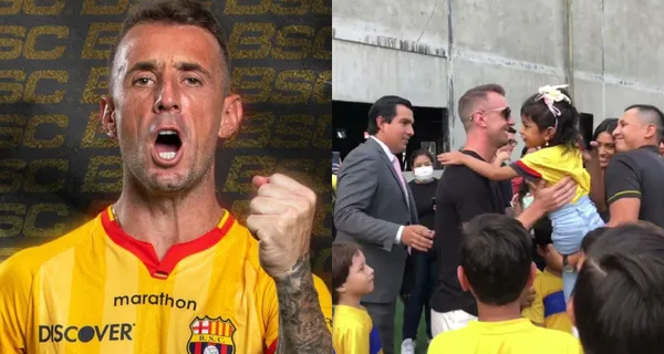 A Damián Díaz lo critican por su nivel en Barcelona SC y dicen que está más preocupado en su escuela de fútbol, pero mandó un mensaje contundente
