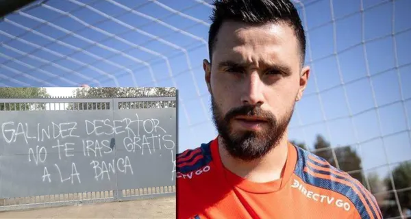 A Hernán Galíndez le amenazaron escribiendo a las afueras de U. de Chile y el portero tomó una decisión