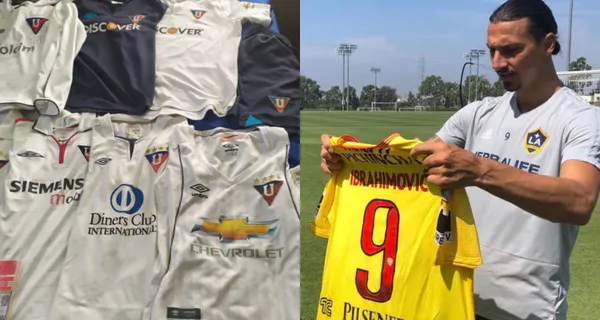 A Liga de Quito, tal parece, le plagiaron una de sus camisetas. Mira si son parecidas