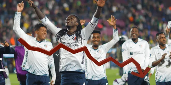 A pesar de aún no jugar la final, se terminó desplomando