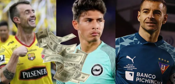 A pesar de que Jeremy Sarmiento juega en la Premier League, percibe un salario menor que los cracks de Barcelona SC y Liga de Quito