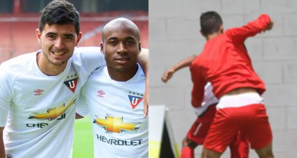 A Rodrigo Erramuspe se lo recuerda a en Liga de Quito por soltar un golpe a un juvenil en un entrenamiento. Pasó sin pena ni gloria y hoy juega en un club desconocido