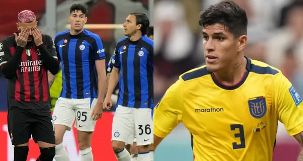 AC Milan la pasó mal en la Champions League y esto peinsan de Piero Hincapié