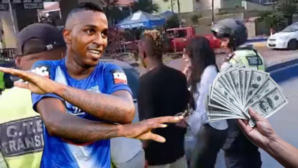 Accidente de tránsito y Miller Bolaños (Foto tomada de: API/Metro)