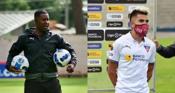 Adolfo Muñoz solamente duró un tiempo en el cotejo entre LDU ante Orense porque no sumó nada ni en ataque ni defensa