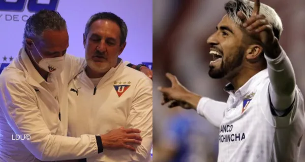 Adolfo Muñoz volvió a ser figura en Liga de Quito y ante Guayaquil City anotó un doblete que tiene al club peleando por la Segunda Etapa y acercándose con peligro a Independiente del Valle