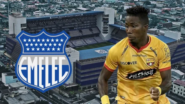 Adonis Preciado en el Estadio Capwell (Foto tomada de: El Comercio/API/Wikipedia)