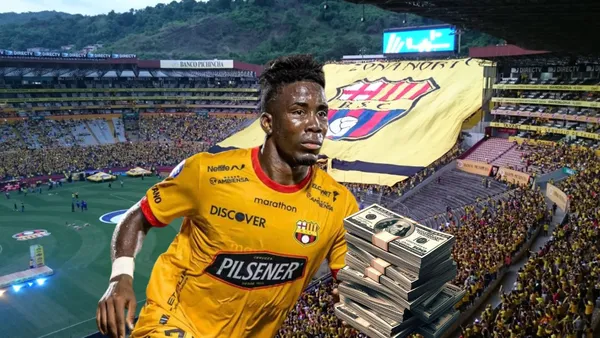 Adonis Preciado. Foto tomada de: Barcelona SC