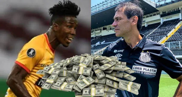 Adonis Preciado será visto por Santos hoy en Brasil y el club tiene el dinero como para pagar lo que pida Barcelona SC