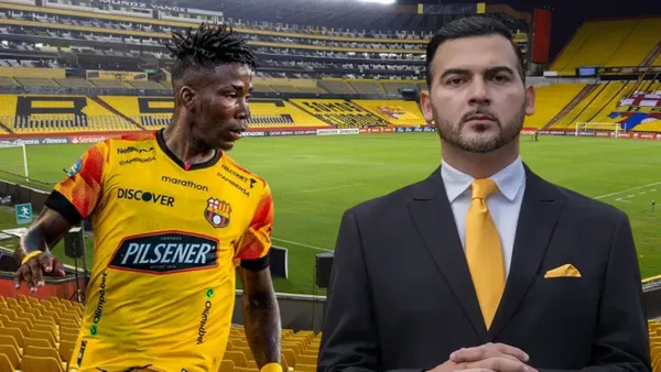 Adonis Preciado y Antonio Álvarez (Foto tomada de: Barcelona SC/API)