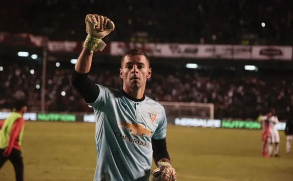 Adrián Gabbarini, portero de Liga de Quito, habló tras el empate ante Emelec y reconoció que a Liga le falta concretar