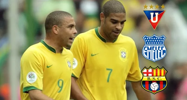 Adriano fue uno de los delanteros más temibles del Fútbol Mundial y era considerado el reemplazo natural de Ronaldo. Jugó en Inter de Milán paseando su clase y conoció a Liga de Quito en su etapa con Flamengo cuando regresó de Europa