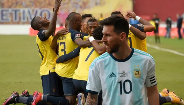 Al ecuatoriano lo han criticado durante toda la eliminatoria, pero tiene los mismos goles que Lionel Messi