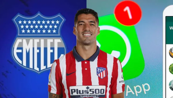 Al parecer lo de Luis Suárez a Emelec podría ser realidad e incluso ya hay un vínculo con el delantero uruguayo