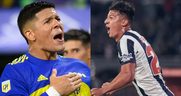Alan Franco jugó ante Boca Juniors y recibió una agresión de Marcos Rojo, ex Manchester United