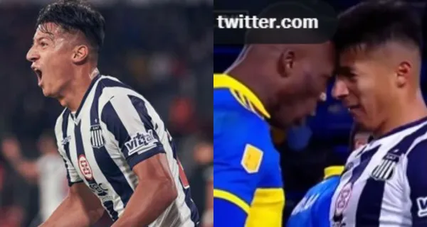 Alan Franco no se escondió ante un jugador de Boca Juniors que lo quiso amedrentar