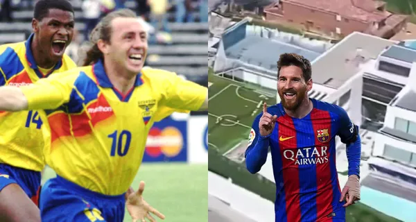 Álex Aguinaga contó que fue lo que hizo con el primer salario que tuvo como jugador, mientras Messi compro casa