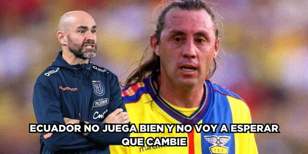 Álex Aguinaga no se guardó nada y le dio con todo a la selección