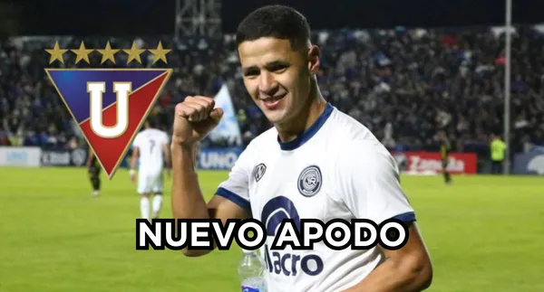 Alex Arce con la camiseta de Independiente Rivadavia.