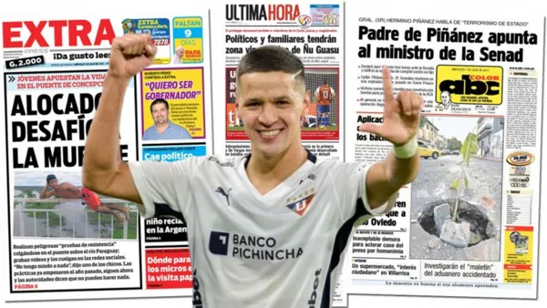 Alex Arce jugador de Liga de Quito