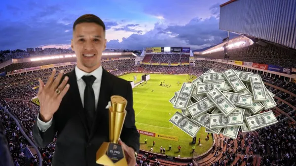 Alex Arce y dinero / Foto de: El Futbolero Ecuador