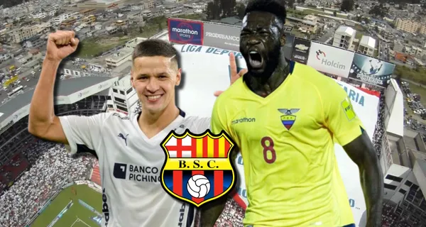 Alex Arce y Felipe Caicedo / Foto: API