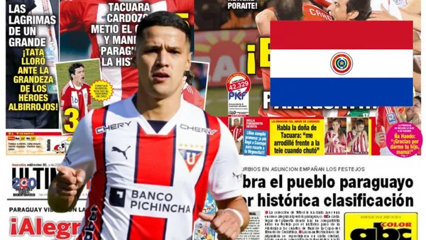 Alex Arce y Paraguay / Foto de: El Futbolero Ecuador