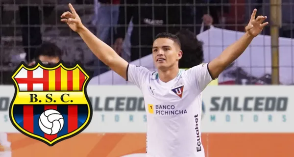 Alexander Alvarado habló tras el triunfo sobre Barcelona SC que tiene a LDU a tres puntos del líder