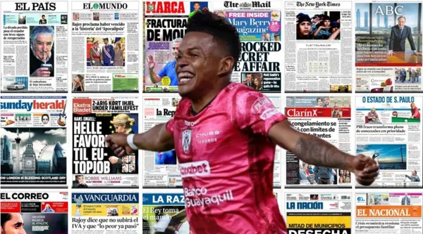 Alexander Bolaños con los colores de Independiente del Valle. FOTO: Clases de Periodismo