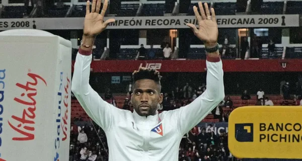 Alexander Domínguez cumplió con su primera práctica con Liga de Quito, pero no todo fue perfecto