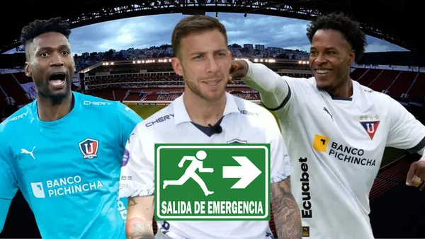 Alexander Domínguez, Ezequiel Piovi y Jhojan Julio (Foto tomada de: Wikipedia/API/Vistazo/AC Planeta Fuego)