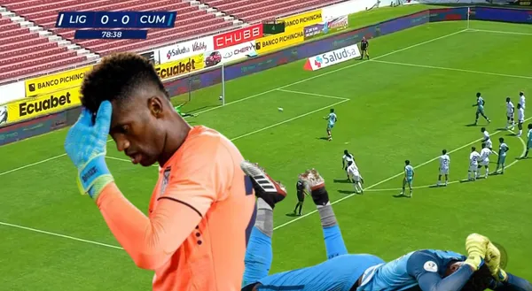 Alexander Domínguez fue humillado ante Cumbayá.